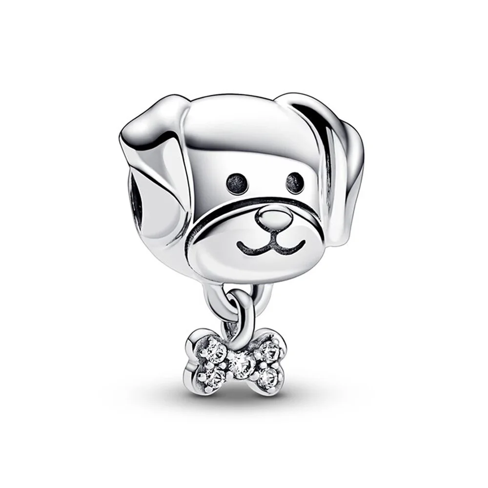 Подлинный подвеска в виде кости и собаки, подходит для женского браслета Пандоры, подарочное ювелирное изделие «сделай сам»
Подлинный подвеска в виде кости и собаки, подходит для женского браслета Пандоры, подарочное ювелирное изделие «сделай сам»