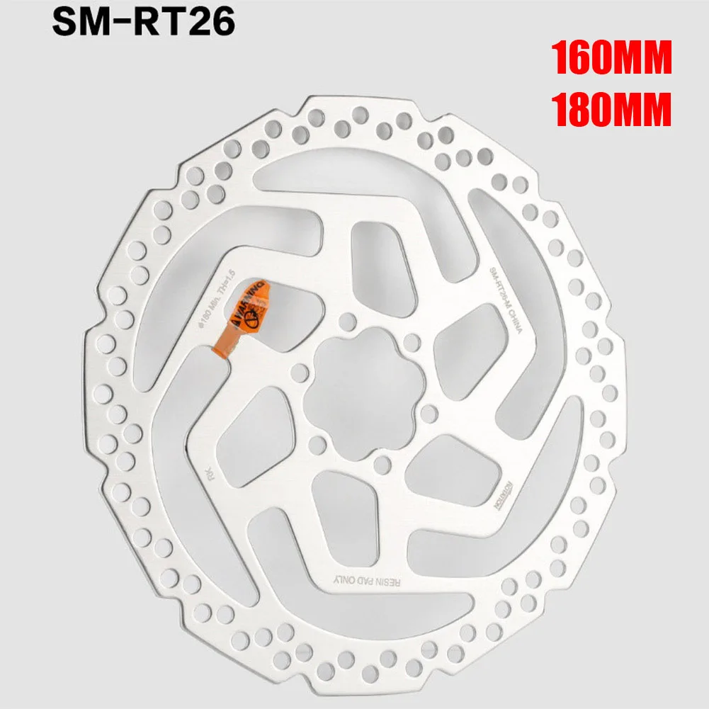 160/180mm Disc Brake Rotor Bike Bicycle SM-RT26 Gasket Rotor For-Shimano Deore With Bolts Cycling Accessories Bicycle Parts
160/180mm Disc Brake Rotor Bike Bicycle SM-RT26 Gasket Rotor For-Shimano Deore With Bolts Cycling Accessories Bicycle Parts