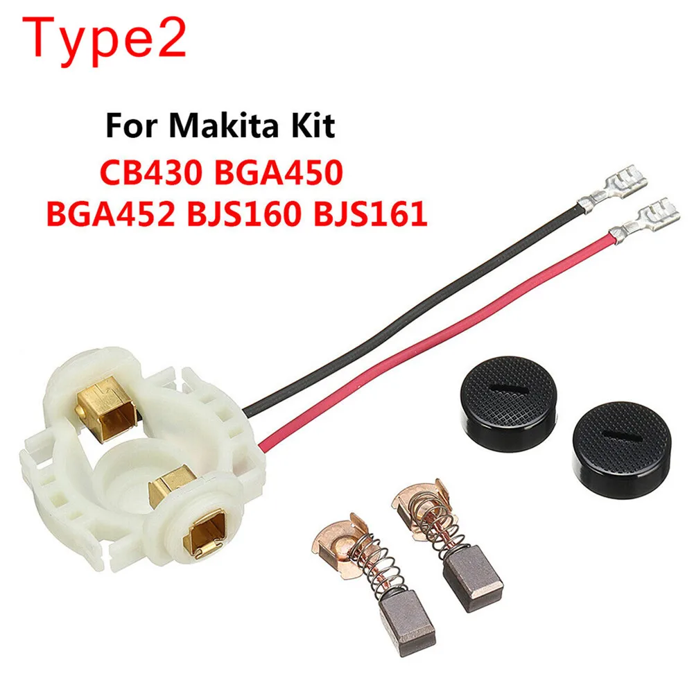 Carbon Brushes + Holder + Cap + Covers For CB430 BHP460 BHR200 BGA452 For Power Tools Accessories
Carbon Brushes + Holder + Cap + Covers For CB430 BHP460 BHR200 BGA452 For Power Tools Accessories