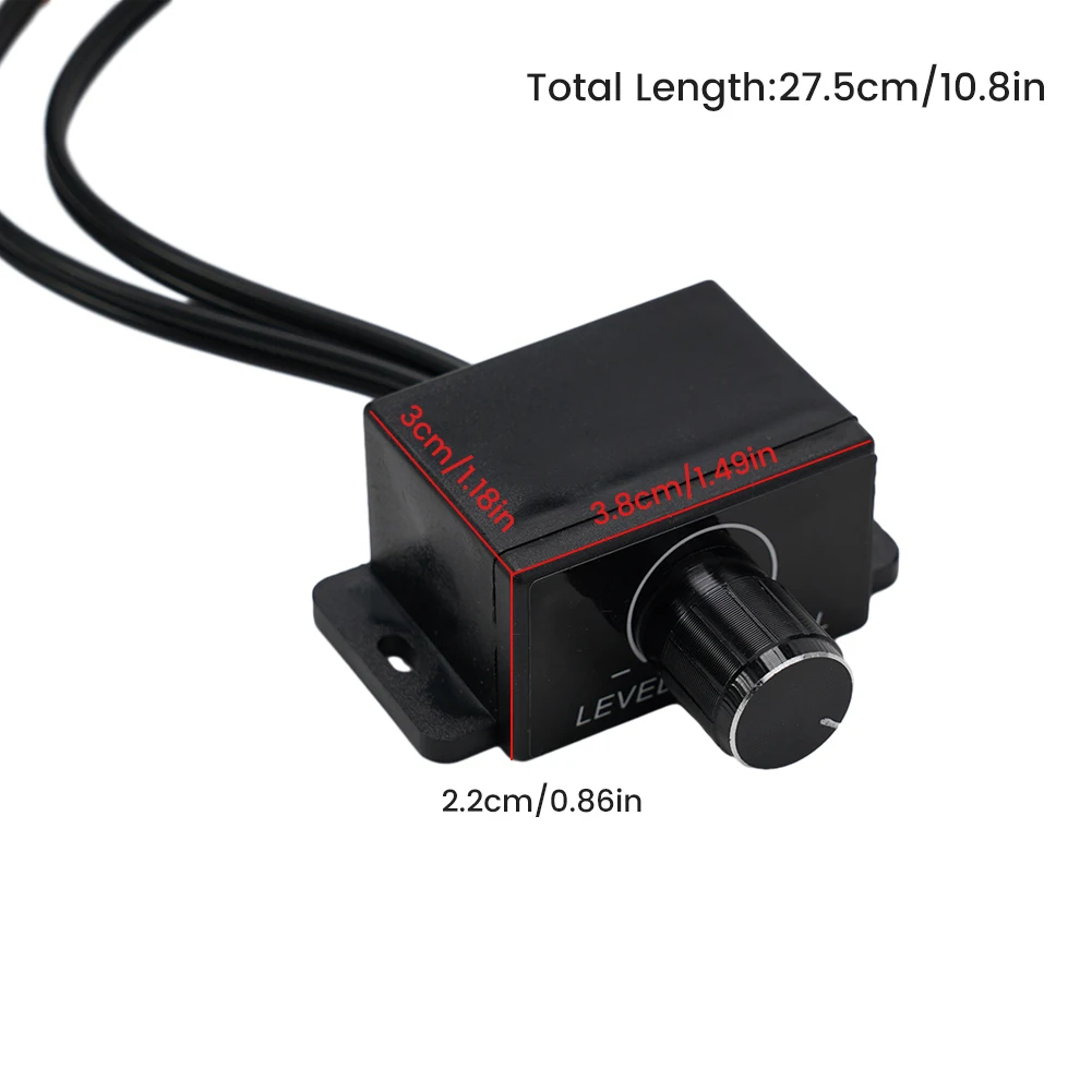 Аксессуары ручка регулировки громкости 1 шт. 27,5 см Аудио Бас RCA уровень дистанционный аудио контроллер черный автомобиль Искусственный пластик
Аксессуары ручка регулировки громкости 1 шт. 27,5 см Аудио Бас RCA уровень дистанционный аудио контроллер черный автомобиль Искусственный пластик