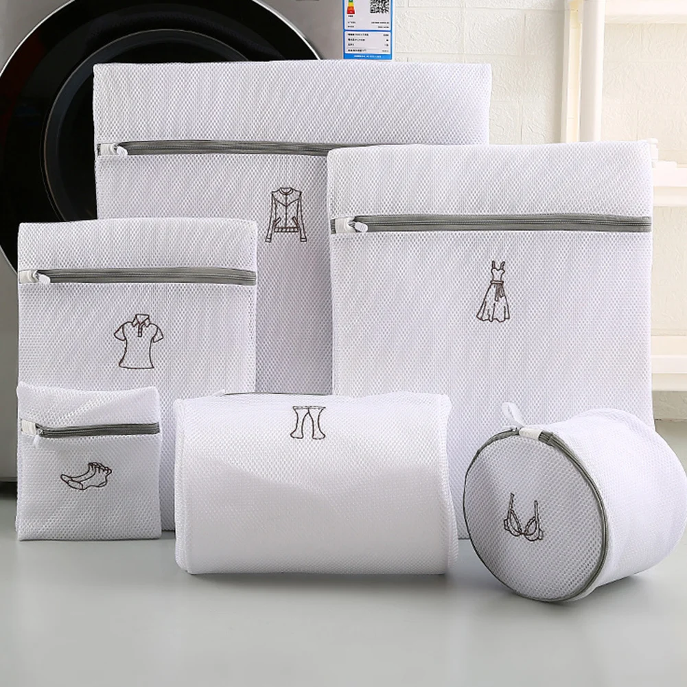 1/4/6pcs Laundry Bag Mesh Dirty Washing Bags Bra Underwear Shirt Clothes Sorting Wash Bag Washing Machines Storage Bags
1/4/6pcs Laundry Bag Mesh Dirty Washing Bags Bra Underwear Shirt Clothes Sorting Wash Bag Washing Machines Storage Bags