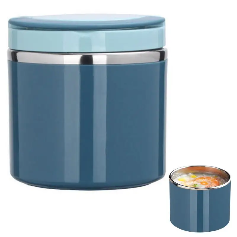

Изолированная пищевая банка, ланч-контейнер для горячего пищи, согревающий контейнер из нержавеющей стали для пищевых продуктов, согревающий контейнер, суповая чаша, термос