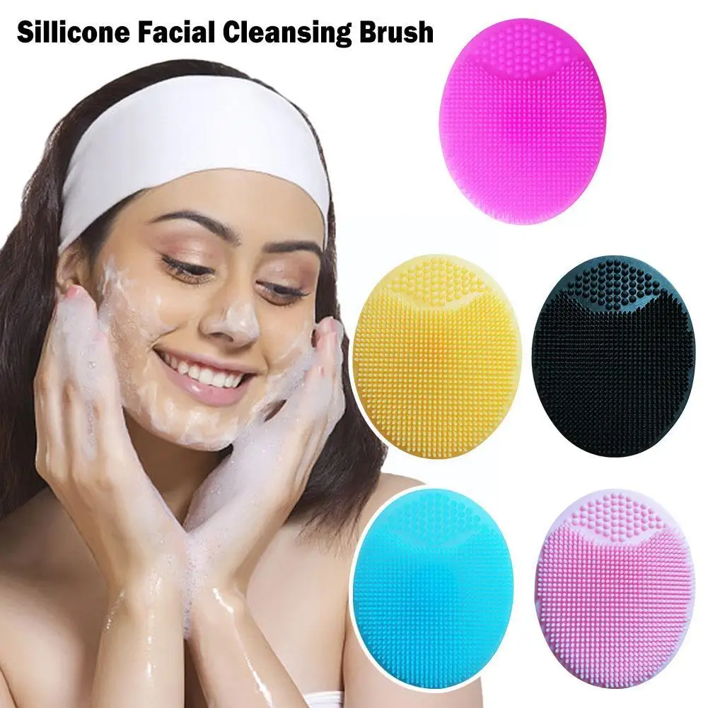 Soft Silicone Face Cleansing Brush Beauty Facial Washing Exfoliating Care Tool Pad Face Deep Massage Cleaning Brushes Black E9G2
Soft Silicone Face Cleansing Brush Beauty Facial Washing Exfoliating Care Tool Pad Face Deep Massage Cleaning Brushes Black E9G2