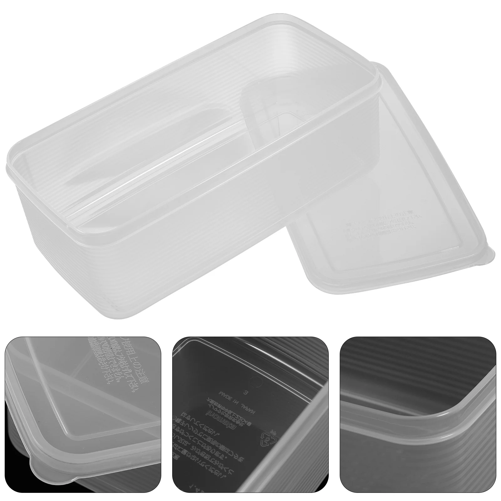 

Bread Storage Box Holder Kitchen Counter Loaf Container Containers Sealed Organizer Pantry Keeper Airtight Pp Food