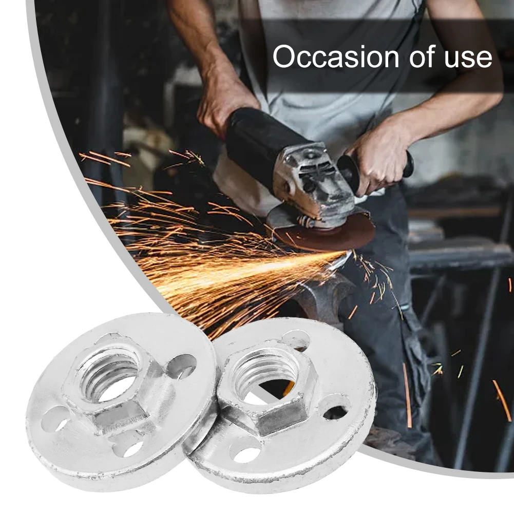 2 Pcs Pressure Plate Cover M10 Thread Hexagon Locking Nut Fitting Tools Flange Nuts For 100 Type Angle Grinder Accessories
2 Pcs Pressure Plate Cover M10 Thread Hexagon Locking Nut Fitting Tools Flange Nuts For 100 Type Angle Grinder Accessories