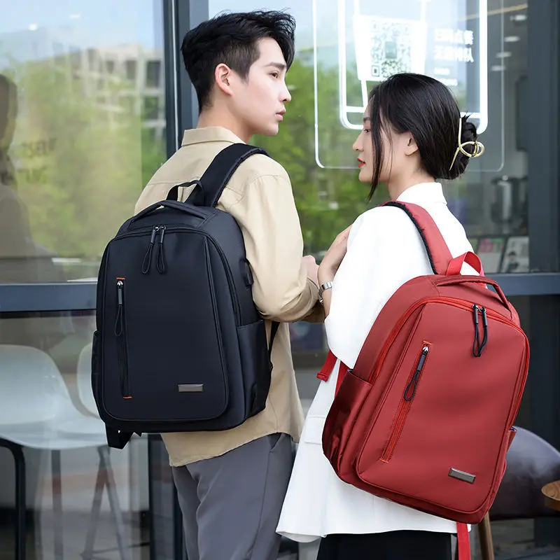 Fashion Waterproof Backpack Solid Urban Man Women USB Charging Backpacks Lightweight Commuter Laptop Backpack Trend School Bag
Fashion Waterproof Backpack Solid Urban Man Women USB Charging Backpacks Lightweight Commuter Laptop Backpack Trend School Bag