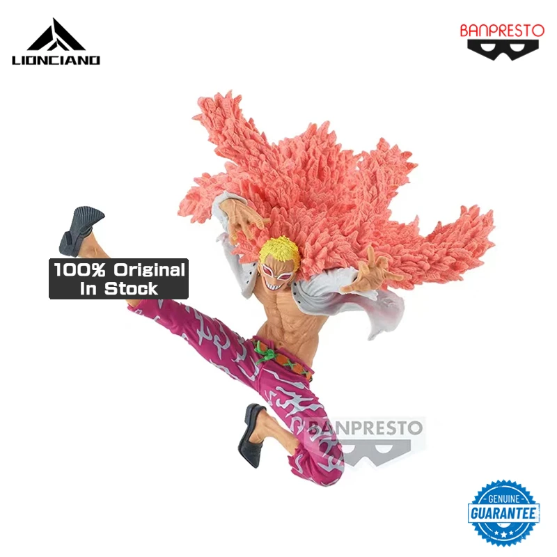 Оригинальные фигурки Banpresto One Piece Donquixote Doflamingo 22 см из ПВХ, Коллекционная модель, фигурки, игрушки, подарки для мальчика
Оригинальные фигурки Banpresto One Piece Donquixote Doflamingo 22 см из ПВХ, Коллекционная модель, фигурки, игрушки, подарки для мальчика