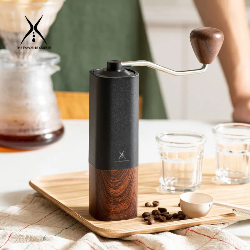 Portable Hand Crank Manual Grinding, Stainless Steel, Han Burr Mill, Fine Coffee-bean Grinder, Travel
Portable Hand Crank Manual Grinding, Stainless Steel, Han Burr Mill, Fine Coffee-bean Grinder, Travel