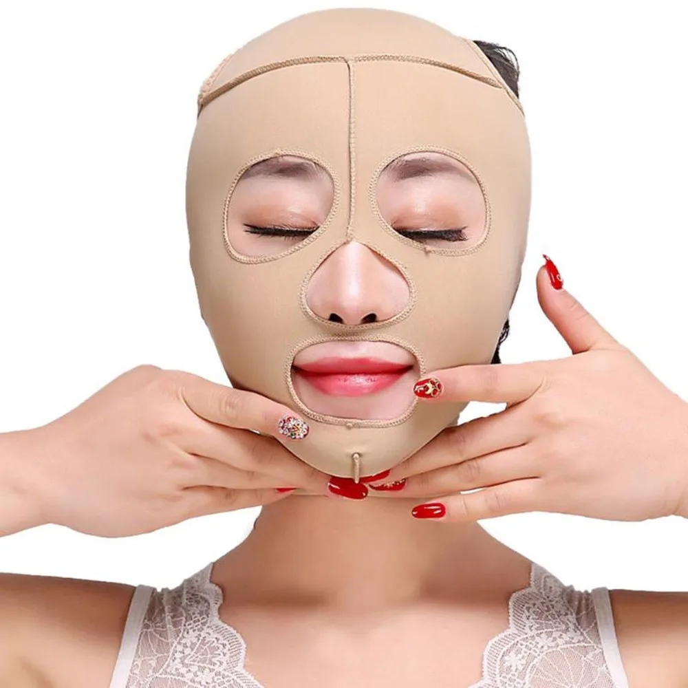 Thin face Tools Health Care Massage Full Face Lift Mask Slimming Facial Massage Bandage S/M/L/XL Lift-up Chin V Face Shaper
Thin face Tools Health Care Massage Full Face Lift Mask Slimming Facial Massage Bandage S/M/L/XL Lift-up Chin V Face Shaper