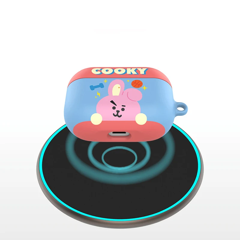 Bluetooth-чехол для наушников Bt21 с рисунком аниме
Bluetooth-чехол для наушников Bt21 с рисунком аниме