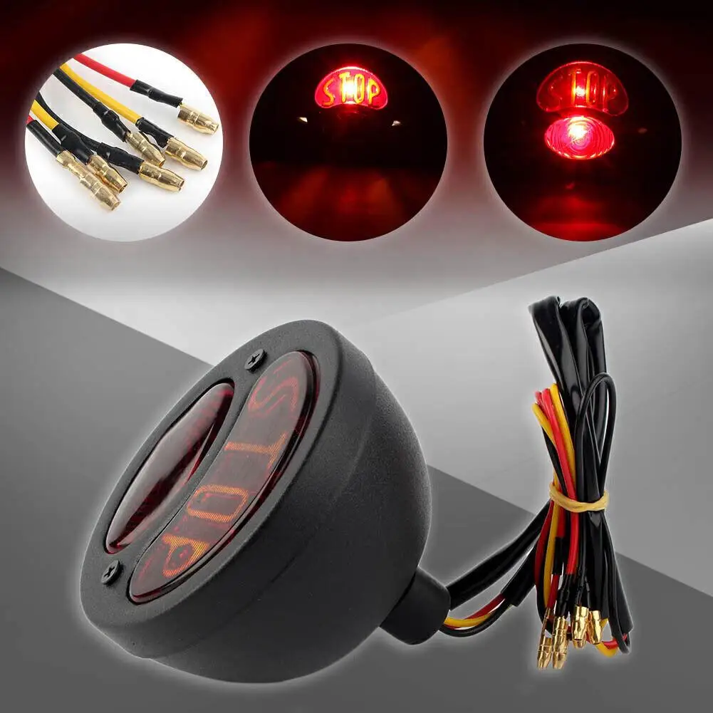 Задний фонарь для мотоцикла в стиле ретро, стоп-сигнал, светодиодная подсветка для номерного знака, модифицисветильник детали, совместимы с...
Задний фонарь для мотоцикла в стиле ретро, стоп-сигнал, светодиодная подсветка для номерного знака, модифицисветильник детали, совместимы с...