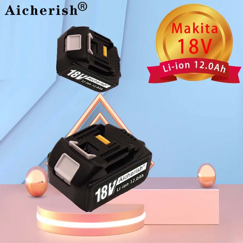 100% Original With LED Charger Li-ion Rechargeable Power Tools Makita 18V 12Ah Battery for BL1840 BL1850 BL1830 BL1860B LXT400
100% Original With LED Charger Li-ion Rechargeable Power Tools Makita 18V 12Ah Battery for BL1840 BL1850 BL1830 BL1860B LXT400