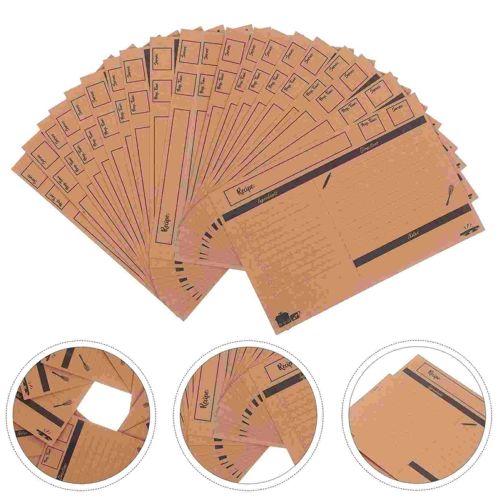 Recipe Paper Blank Brown Stationerykraft Note Cardstock Cooking Vintage Foldingretro Sided Double Writing
Recipe Paper Blank Brown Stationerykraft Note Cardstock Cooking Vintage Foldingretro Sided Double Writing