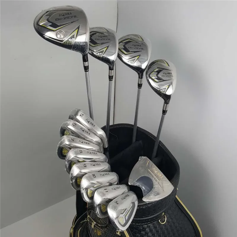 

Men Golf Clubs HONMA BEZEAL 525 Complete Set HONMA Golf Driver.Fairway Wood.Iron.Putter Graphite Shaft R/SR/S Flex(No Bag）