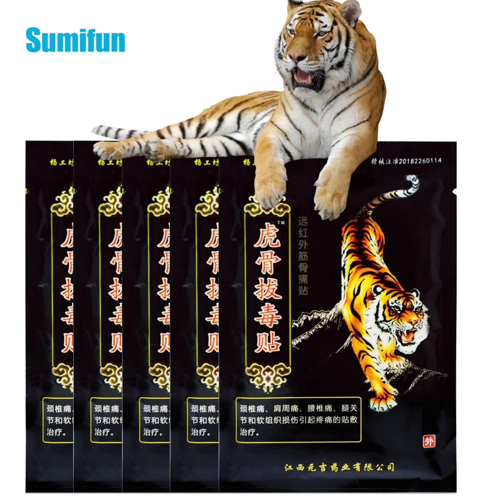 8-40Pcs Tiger Joint Pain Relief Patch Analgesia Plaster Neck Back Lumbar Spine Muscle Arthritis Pain Chinese Herbal Plaster 
8-40Pcs Tiger Joint Pain Relief Patch Analgesia Plaster Neck Back Lumbar Spine Muscle Arthritis Pain Chinese Herbal Plaster