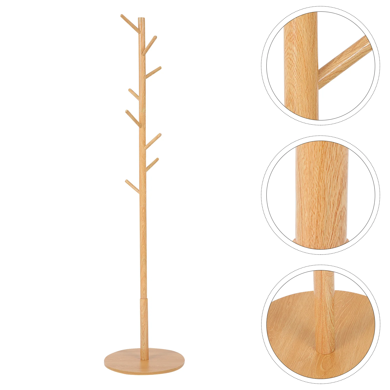 1 Pc Clothes Rack Durable Tree Design Wooden Stable Hat Hanger Hanger Rack for Hotel Hall Clothes 
1 Pc Clothes Rack Durable Tree Design Wooden Stable Hat Hanger Hanger Rack for Hotel Hall Clothes