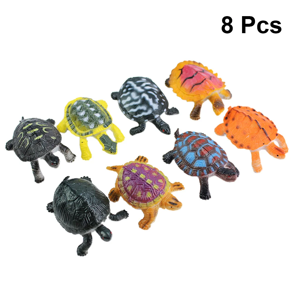 8pcs Turtle Model Sea Animal Simulation Plastic Lifelike Turtle Model for Children Toddler
8pcs Turtle Model Sea Animal Simulation Plastic Lifelike Turtle Model for Children Toddler