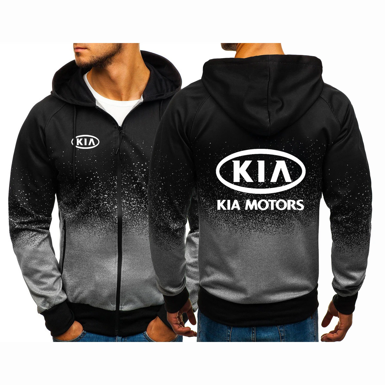 Selling Kia Motors 2022 Male Custom Casual Harajuku Zipper Gradient Color Hoodies Men's Sweatshirts Man Jacket Hip hop Coats
Selling Kia Motors 2022 Male Custom Casual Harajuku Zipper Gradient Color Hoodies Men's Sweatshirts Man Jacket Hip hop Coats