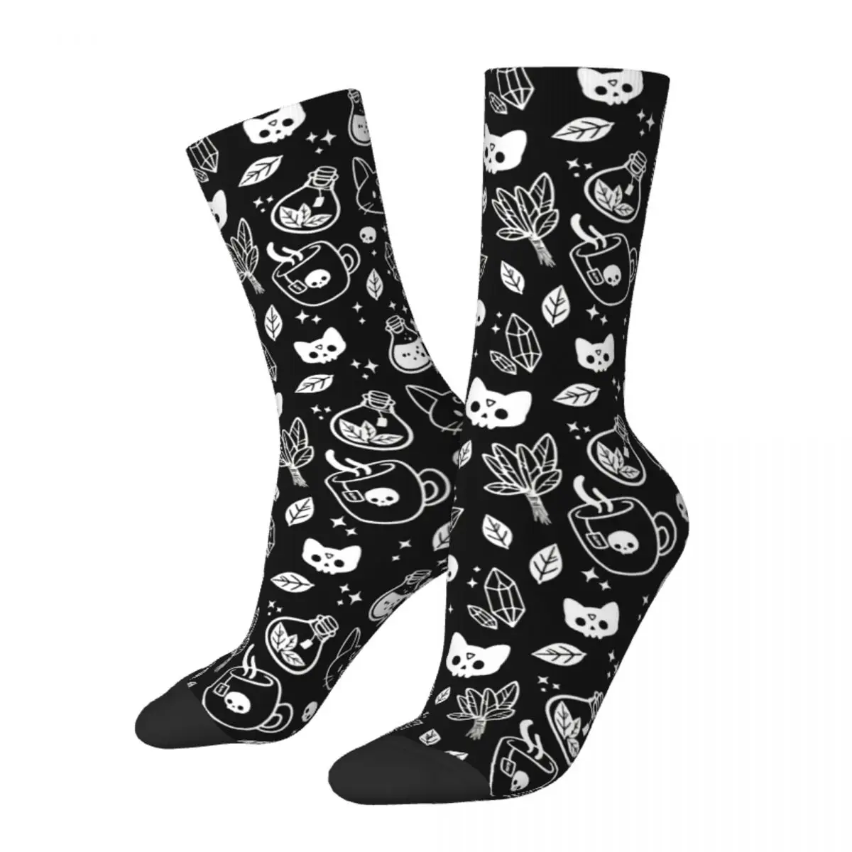 Happy Men's Socks Herb Witch Cat Vintage Harajuku Skull Street Style Casual Crew Crazy Sock Gift Pattern Printed
Happy Men's Socks Herb Witch Cat Vintage Harajuku Skull Street Style Casual Crew Crazy Sock Gift Pattern Printed