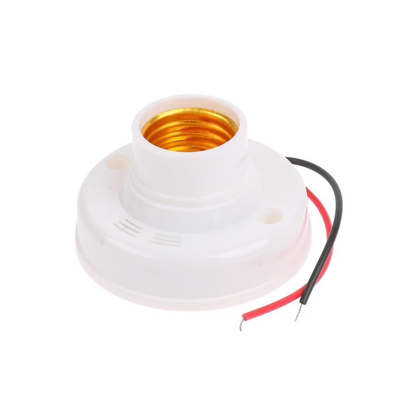 LED E27 Lamp Holder Screw Cap Socket Sound Light Control Induction Bulb Socket Switch Light Holder Socket
LED E27 Lamp Holder Screw Cap Socket Sound Light Control Induction Bulb Socket Switch Light Holder Socket