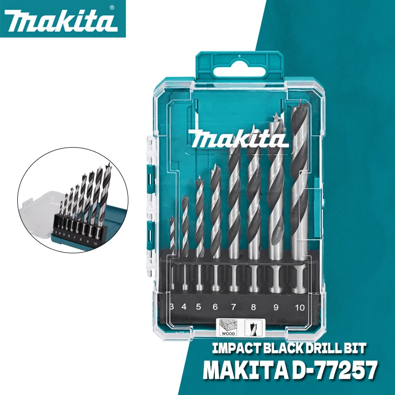 Makita D-77257 набор сверл по дереву 8 шт 
Makita D-77257 набор сверл по дереву 8 шт