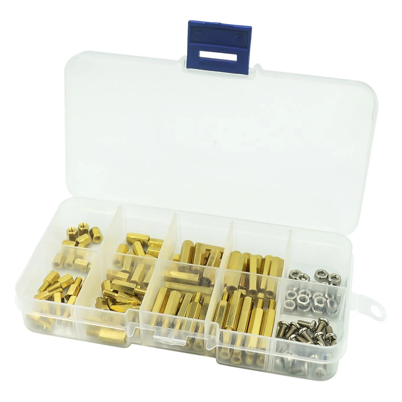 120pcs M3 Male Female Brass Hex Column Standoff Support Spacer Pillar Screw Nut For PCB Board
120pcs M3 Male Female Brass Hex Column Standoff Support Spacer Pillar Screw Nut For PCB Board