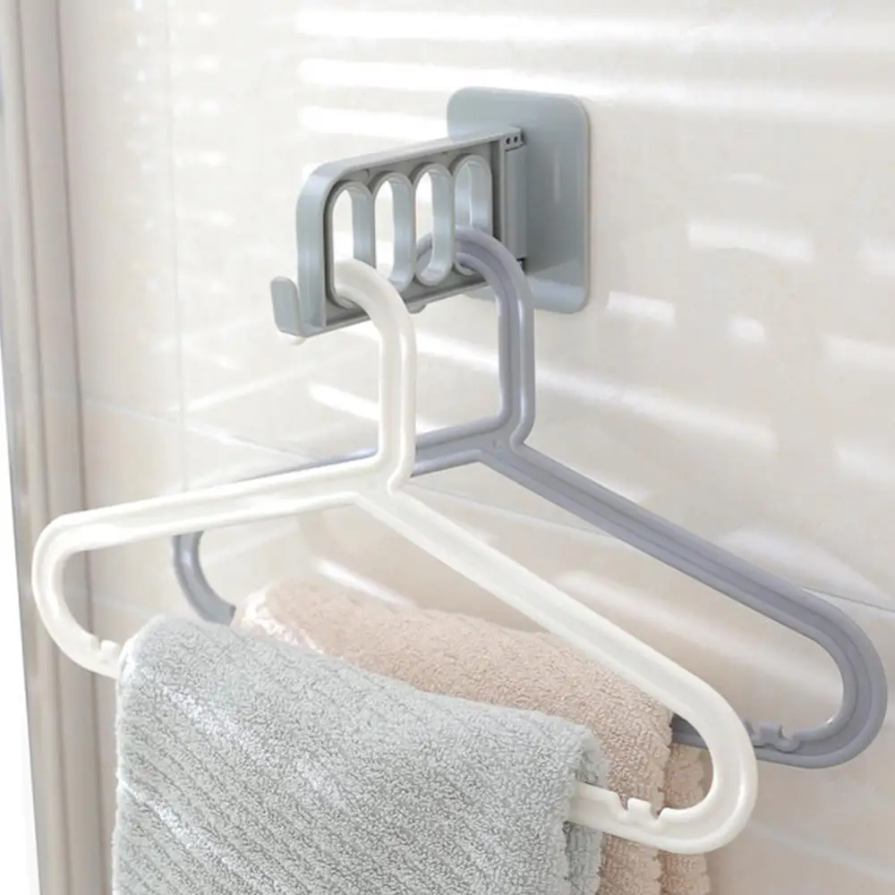Folding Wall Door Mounted Adhesive 4 Holes Clothes Hanger Hook Storage Rack Storage Hook Behind Bathroom Wall Door
Folding Wall Door Mounted Adhesive 4 Holes Clothes Hanger Hook Storage Rack Storage Hook Behind Bathroom Wall Door