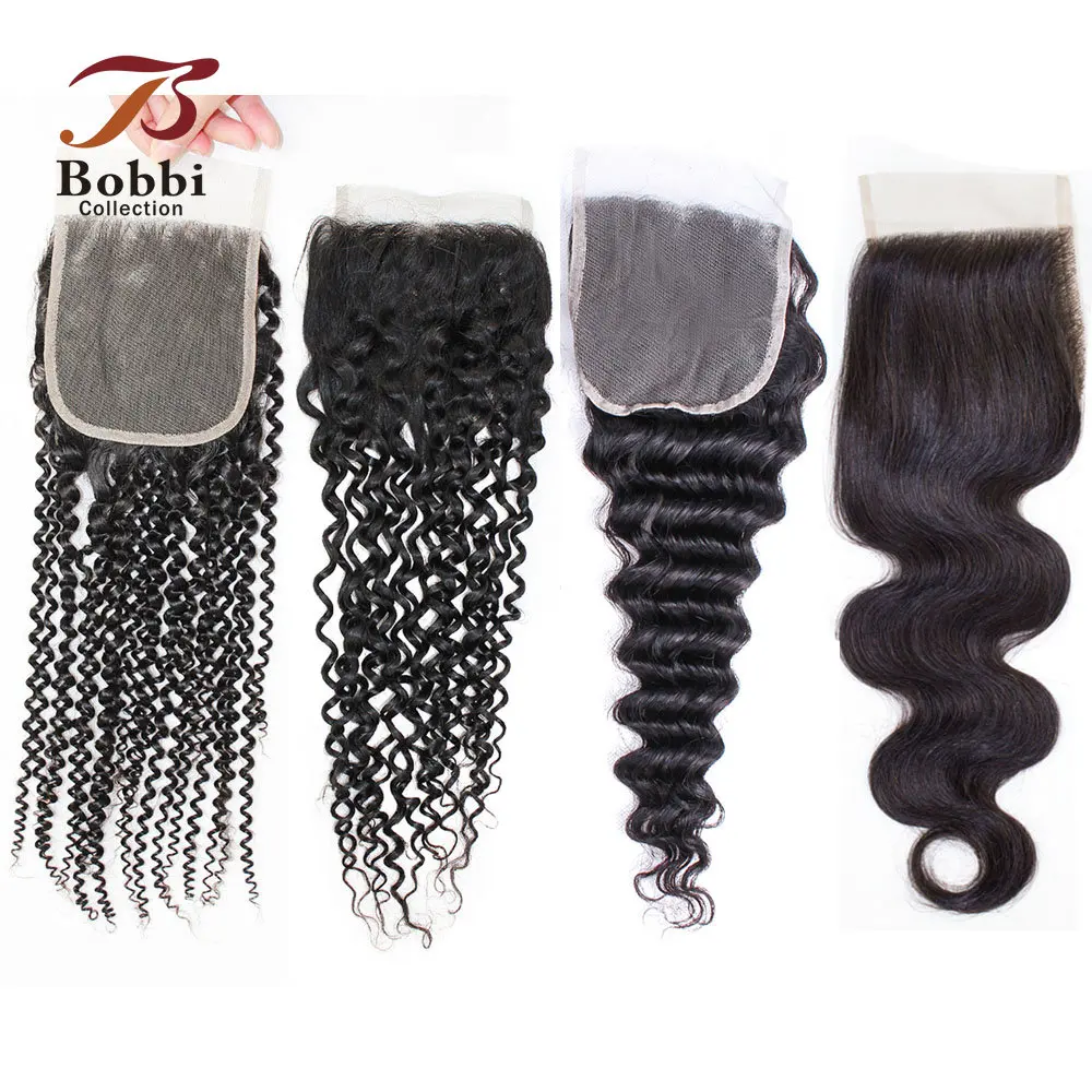 4x4 Lace Closure Free Part Transparent Lace Afro Kinky Curly Jerry Curl Deep Wave Loose Body Remy Human Hair 10-22 inch
4x4 Lace Closure Free Part Transparent Lace Afro Kinky Curly Jerry Curl Deep Wave Loose Body Remy Human Hair 10-22 inch