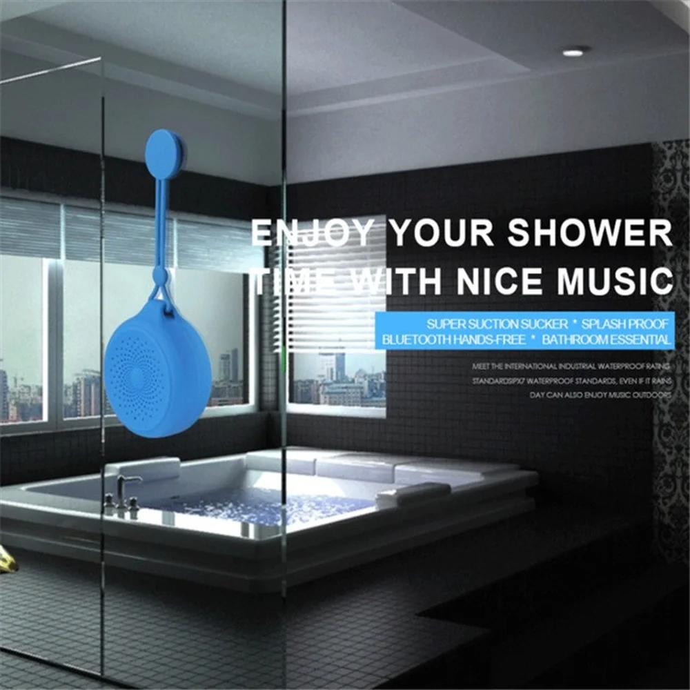 Bluetooth Speaker Wireless Suction Cup Dustproof Audio Q50 Bathroom Waterproof Bluetooth Speaker
Bluetooth Speaker Wireless Suction Cup Dustproof Audio Q50 Bathroom Waterproof Bluetooth Speaker
