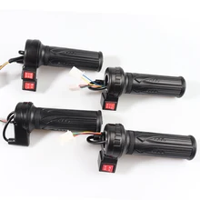 Electric Bike Bicycle Twist-Throttle High/Medium/Low Speed/Forward/Reverse Bicycle Throttle Ebike Cycling Accessories Parts