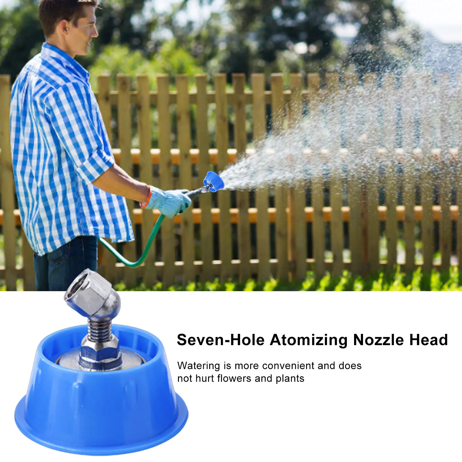 Seven-hole Atomizing Nozzle Agricultural Seven-hole Windproof High-pressure Dispenser Windproof Orchard Nozzle For Replacing
Seven-hole Atomizing Nozzle Agricultural Seven-hole Windproof High-pressure Dispenser Windproof Orchard Nozzle For Replacing