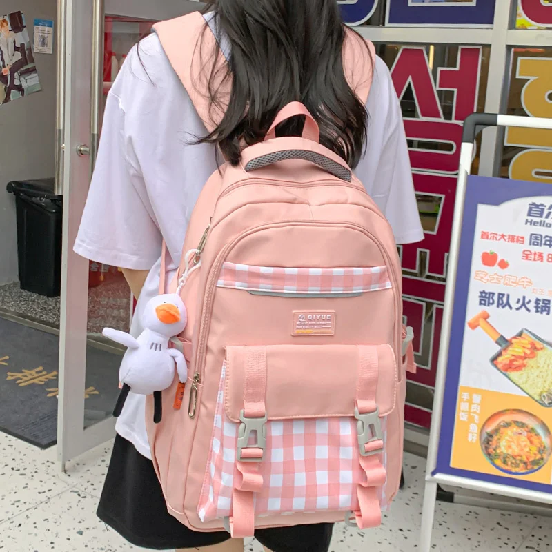 Backpack women Waterproof College Bagpack Female Harajuku Travel Girl student Bookbag School Bag morrales par mujer
Backpack women Waterproof College Bagpack Female Harajuku Travel Girl student Bookbag School Bag morrales par mujer