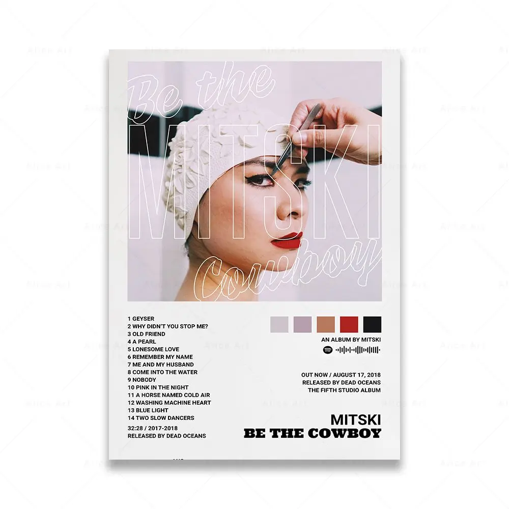 Постер Митски "Be The Cowboy" на холсте
Постер Митски "Be The Cowboy" на холсте