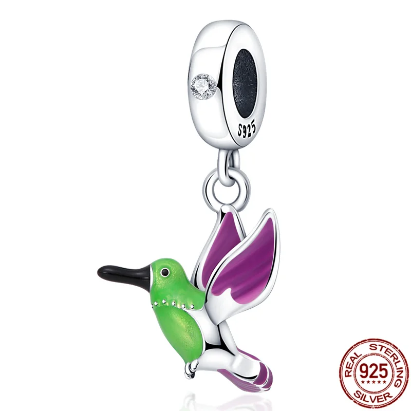 Шармы plata из серебра 925 пробы, шармы-бусины с колибри, подходят для оригинальных браслетов Pandora для женщин, DIY ювелирные изделия
Шармы plata из серебра 925 пробы, шармы-бусины с колибри, подходят для оригинальных браслетов Pandora для женщин, DIY ювелирные изделия