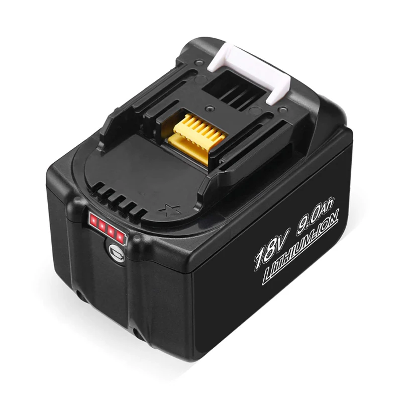 9000mAh 6000mAh 3.0Ah 18V Li-ion Replacement Battery for Makita BL1830 BL1860 BL1815 BL1835 BL1890 194205-3 LXT-400 Power Tools
9000mAh 6000mAh 3.0Ah 18V Li-ion Replacement Battery for Makita BL1830 BL1860 BL1815 BL1835 BL1890 194205-3 LXT-400 Power Tools