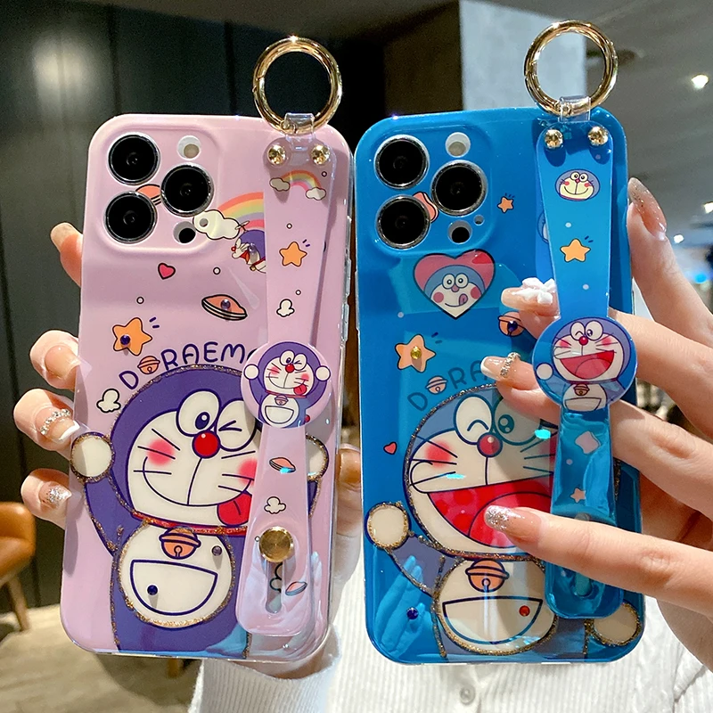 Bandai Cute Anime Doraemon Wrist Strap Phone Case for iPhone 11 12 13 Pro Max 8 7 6 6S Plus X 5 SE 2020 XR XS Cover
Bandai Cute Anime Doraemon Wrist Strap Phone Case for iPhone 11 12 13 Pro Max 8 7 6 6S Plus X 5 SE 2020 XR XS Cover
