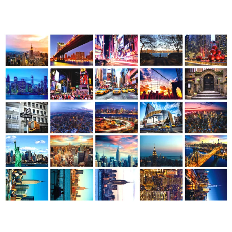 30 Sheets New York HD Landscape Postcard Wall Stickers Decoration Card DIY Background Decorative Painting Gift Wish Card GB10135
30 Sheets New York HD Landscape Postcard Wall Stickers Decoration Card DIY Background Decorative Painting Gift Wish Card GB10135