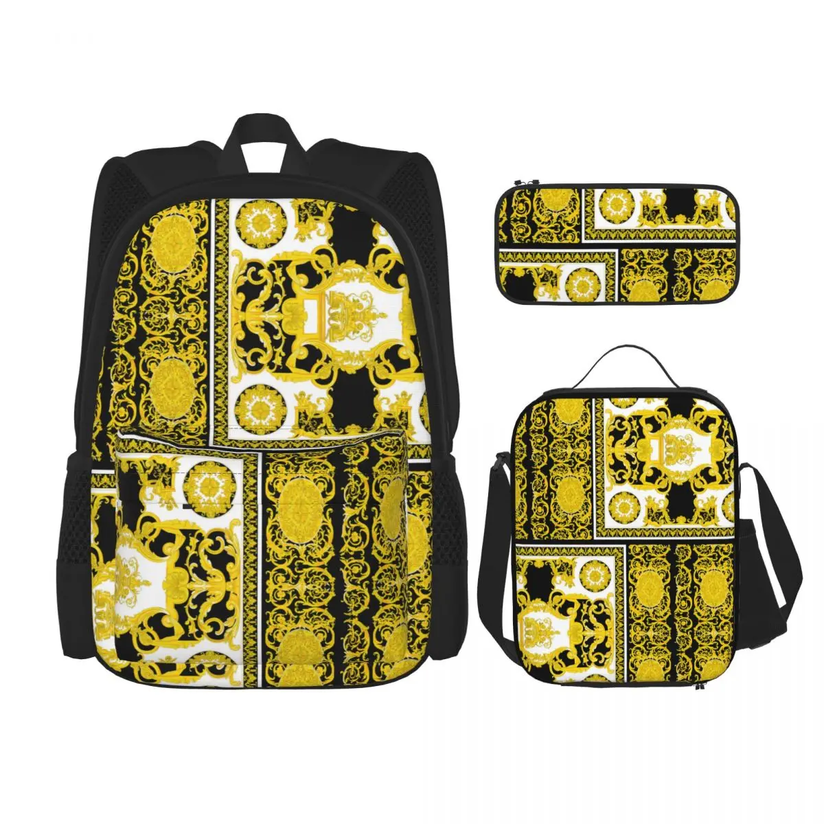 Backpack 3 Pcs/set with Pencil Case Lunchbox Kids School Bags Boys Girls Teens Bagpacks
Backpack 3 Pcs/set with Pencil Case Lunchbox Kids School Bags Boys Girls Teens Bagpacks