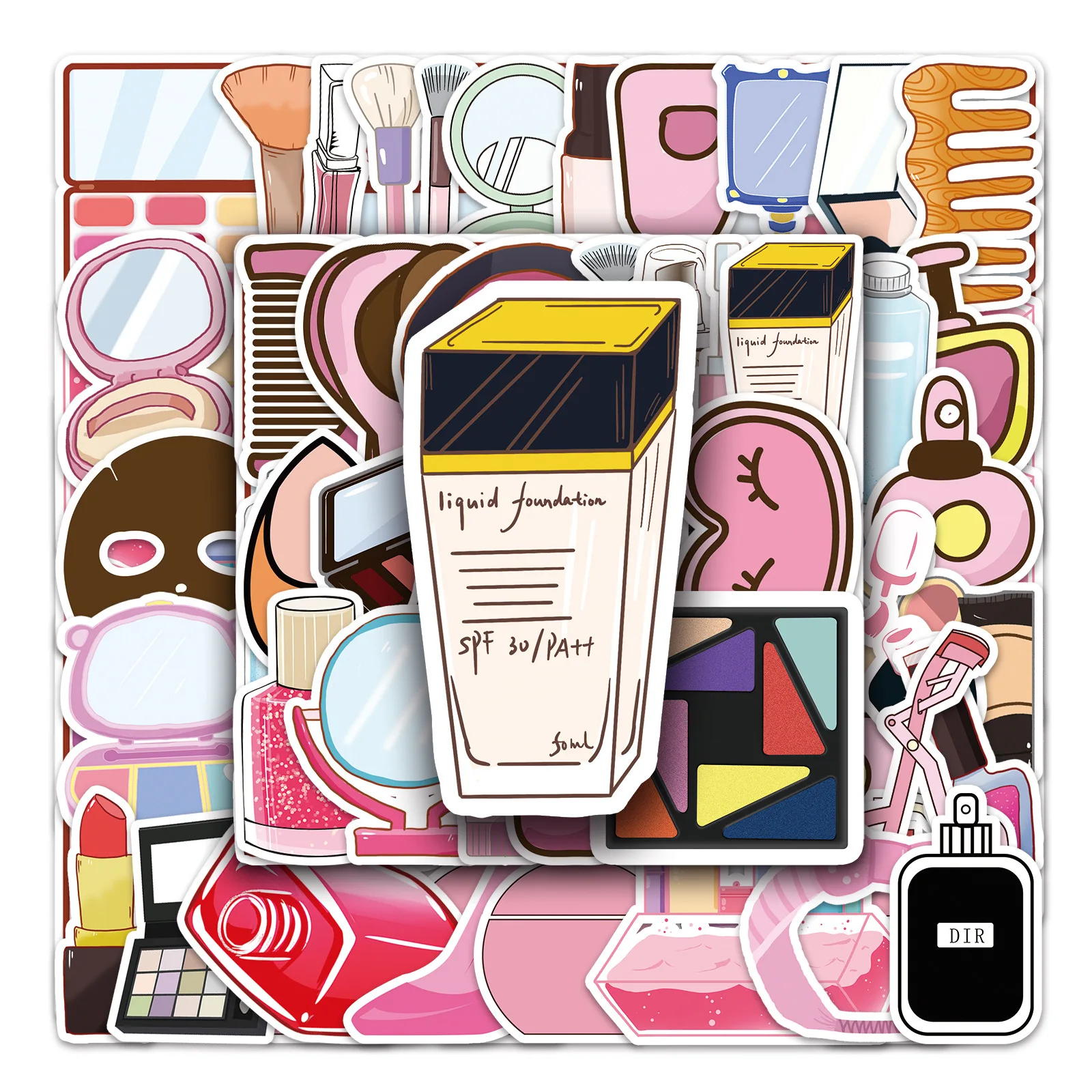 10/30/50PCS Fashion Cute Cartoon Cosmetics Graffiti Helmet Water Cup DIY Waterproof PVC Personality Toy Reward Sticker Wholesale 
10/30/50PCS Fashion Cute Cartoon Cosmetics Graffiti Helmet Water Cup DIY Waterproof PVC Personality Toy Reward Sticker Wholesale