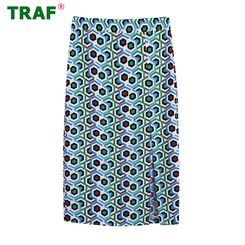 TRAF Zar Pencil Skirt Women Print High Waist Midi Skirts Womens 2022 Summer Geometric Long Skirt Woman Y2K Vintage Slit Skirt
TRAF Zar Pencil Skirt Women Print High Waist Midi Skirts Womens 2022 Summer Geometric Long Skirt Woman Y2K Vintage Slit Skirt
