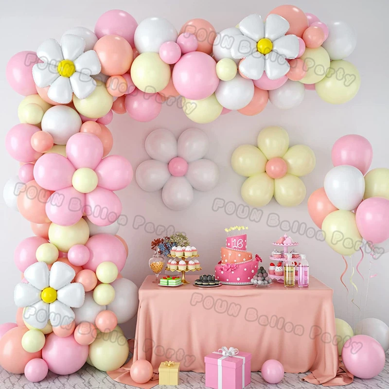 Белая Декоративная гирлянда из фольги в виде маргариток
Белая Декоративная гирлянда из фольги в виде маргариток