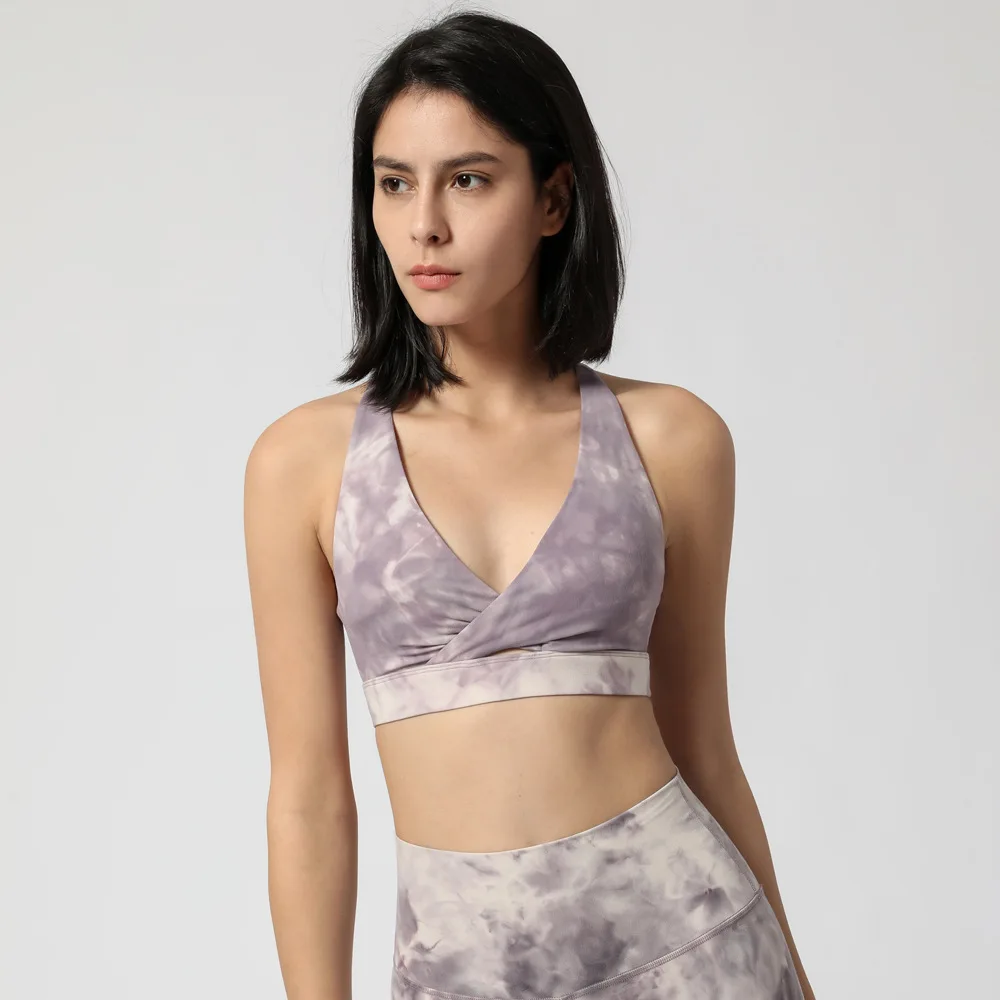 New Arrival Racer Back Yoga Bra Top for Ladies Fitness Clothes Sportswear Gym Bra Women Trainning Tops 4 Colors S22183
New Arrival Racer Back Yoga Bra Top for Ladies Fitness Clothes Sportswear Gym Bra Women Trainning Tops 4 Colors S22183