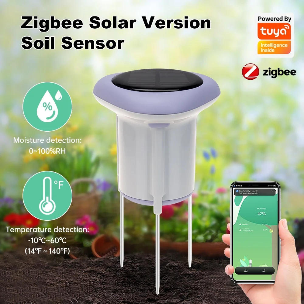 Tuya Zigbee датчик влажности почвы
Tuya Zigbee датчик влажности почвы