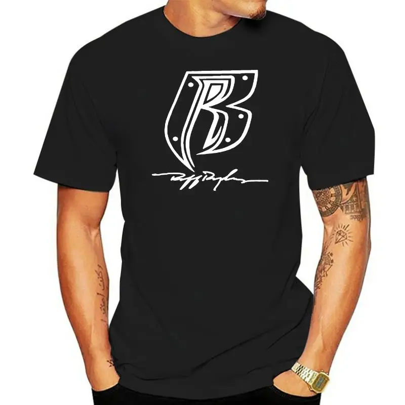 

New Ruff Ryders Rap Hip Hop Music Underground Men Black T-Shirt Size S To 2XL Men T Shirt 2022 Fashion Top Tee