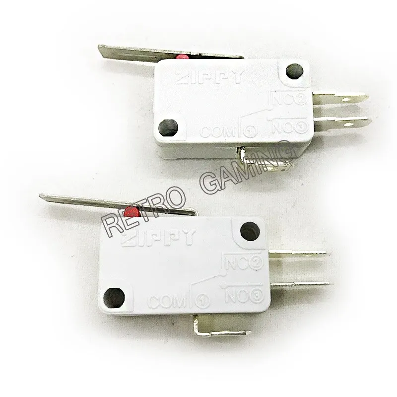 187pcs / Lot 3pin Microswitch Zippy Micro Switch with Chip for Arcade Button Joystick Parts
187pcs / Lot 3pin Microswitch Zippy Micro Switch with Chip for Arcade Button Joystick Parts