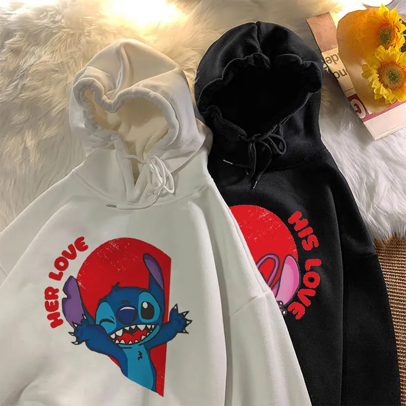 Disney Lilo Stitch Cartoon Hoodie Blouse Oversized Fall/Winter Women's White O-Neck Ohana Stitch Hot Harajuku Hoodie
Disney Lilo Stitch Cartoon Hoodie Blouse Oversized Fall/Winter Women's White O-Neck Ohana Stitch Hot Harajuku Hoodie