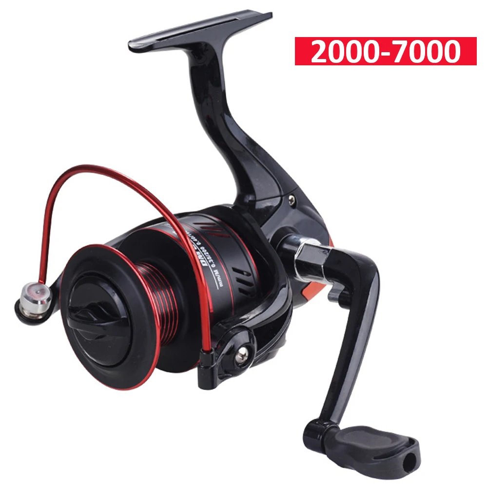 Spinning Reel 1000-7000 Fishing Reel 10KG Max Drag 5.2:1 Gear Ratio Foldable Handle Saltwater Freshwater Tackle Accessories
Spinning Reel 1000-7000 Fishing Reel 10KG Max Drag 5.2:1 Gear Ratio Foldable Handle Saltwater Freshwater Tackle Accessories
