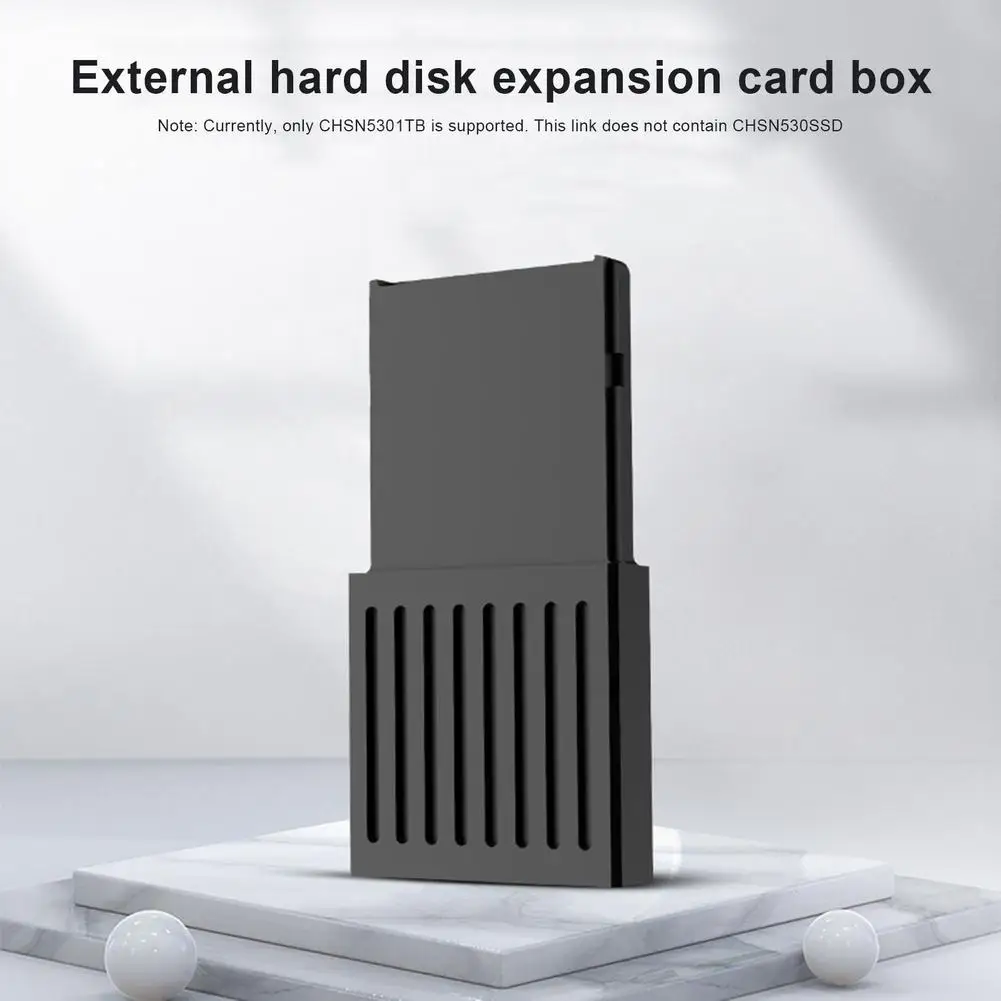 Aluminum Alloy External Host Hard Disk Conversion Box Hard Disk Expansion Card Box Accessories Compatible for Xbox Series X/s
Aluminum Alloy External Host Hard Disk Conversion Box Hard Disk Expansion Card Box Accessories Compatible for Xbox Series X/s