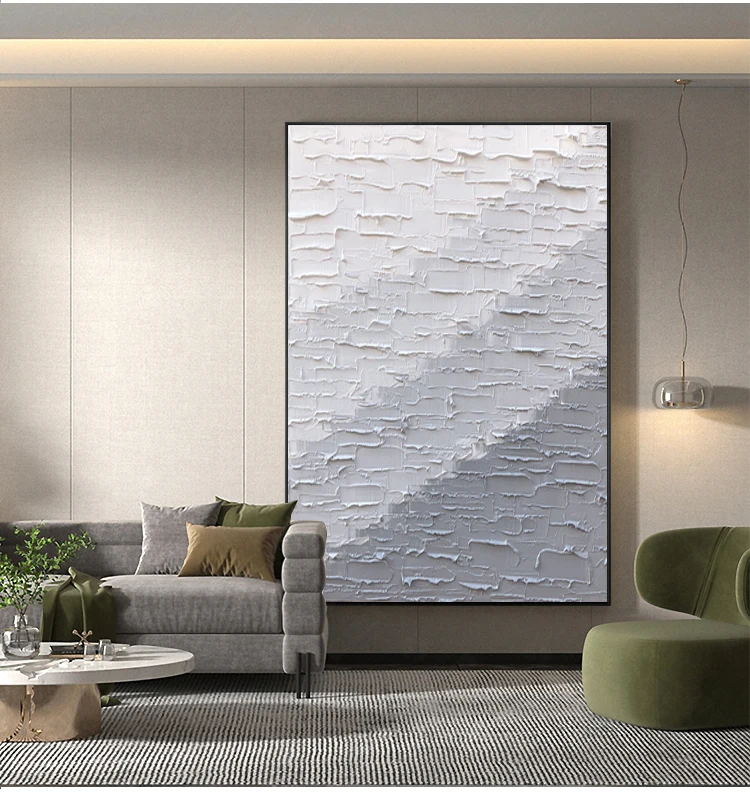 Hand-painted Oil Painting Abstract Black White Gray Decorative Painting Living Room Aisle Hanging Painting Canvas Frameless
Hand-painted Oil Painting Abstract Black White Gray Decorative Painting Living Room Aisle Hanging Painting Canvas Frameless