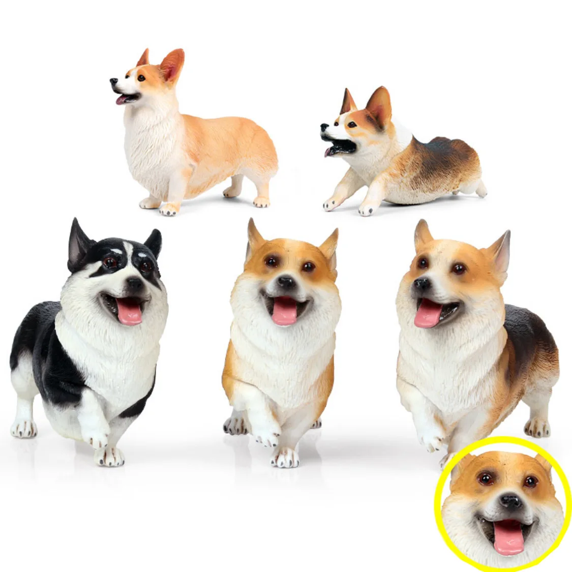 Simulation Big Dog Animal Model Figure Bull Terrier Rottweiler Corgi Shiba Educational Toys for Children Home Fairy Garden Decor
Simulation Big Dog Animal Model Figure Bull Terrier Rottweiler Corgi Shiba Educational Toys for Children Home Fairy Garden Decor